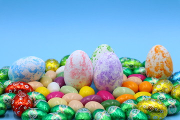 Colorful Easter Composition