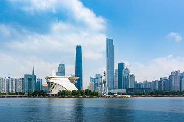 Fototapeta na wymiar Guangzhou city scenery
