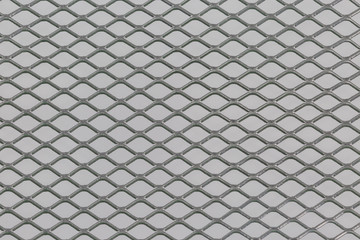 Close up of steel mesh texture pattern