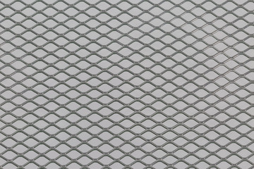 Close up of steel mesh texture pattern