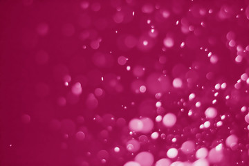 Bokeh from the spray