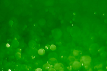 Bokeh from the spray