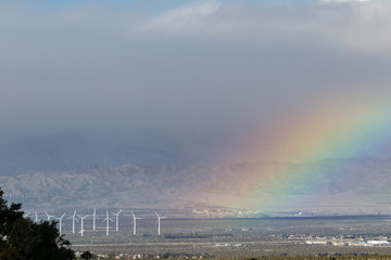 Rainbow in the valley