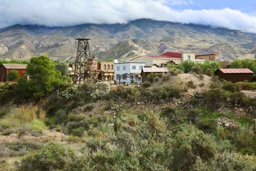 Obraz premium Mini Hollywood Western Filmkulisse in Andalusien, Spanien