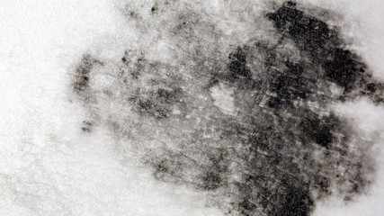 Black and White (B&W) watercolor background on nice textured white paper, tiny ink color particle penatrate insert to paper fibers creates beautiful abstract, look like huge star in the galaxy.