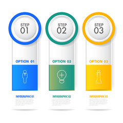 Business Infographics design template illustration. Vector eps10.
