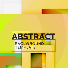 Modern geometric abstract background
