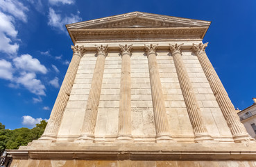 Obraz premium La maison carrée de Nîmes, Gard, France 