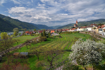 Naklejka premium Weißenkirchen in der Wachau