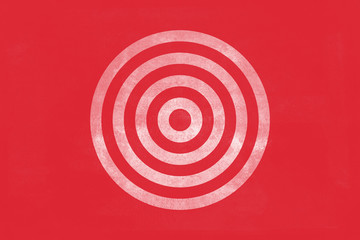 Red Circle Abstract Modern Art Tone Texture Art Background Pattern Design Graphic