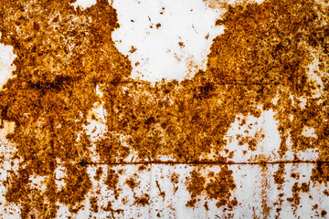 Texture of rusty metal background. Old rust iron surface.