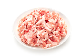 豚バラしゃぶしゃぶ用肉