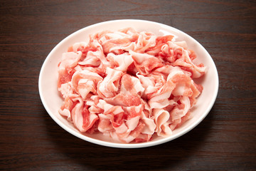 豚バラしゃぶしゃぶ用肉