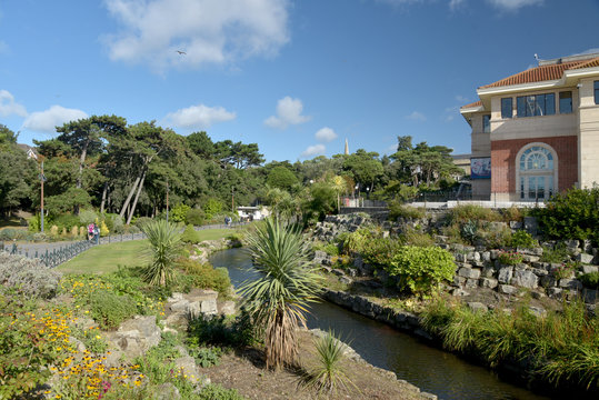 Pavilion in Lower Gardens, Bournemouth, Dorset