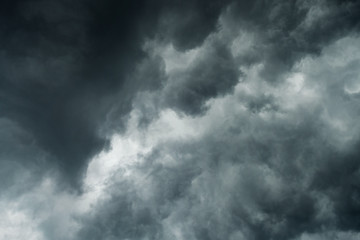 dramatic storm clouds background