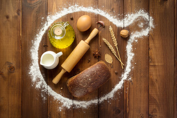 wheat flour and bakery ingredients