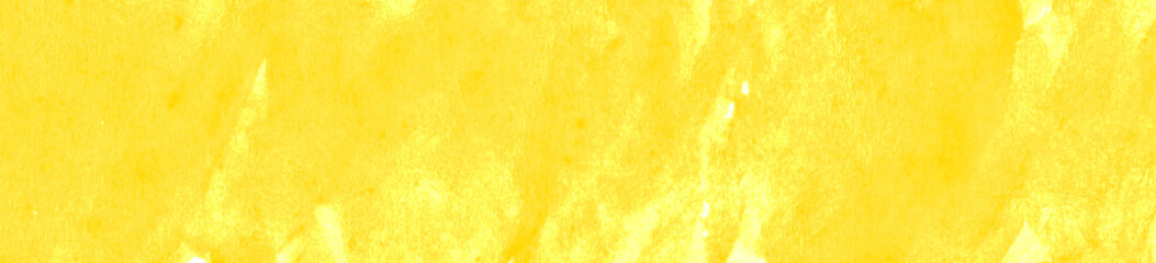 Vibrant Yellow watercolor frame with torn strokes and stripes. Abstract background for design, layouts and patterns.