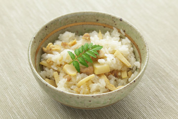 竹の子ご飯