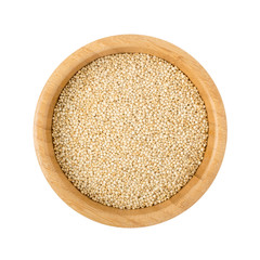 Quinoa Seeds Background or Chenopodium Quinoa Isolated