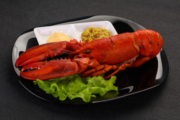 Luxury Lobster with sauce
