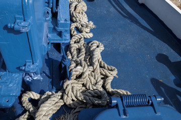 rope on the ship