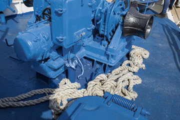 rope on the ship