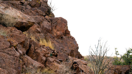Rocky Mountain in the Southwest Franklin Mountains in El Paso
