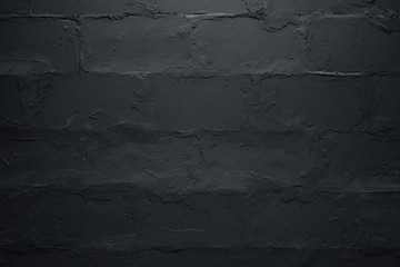 Obraz premium old black wall background