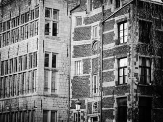 Old architecture in Antwerp, Belgium.