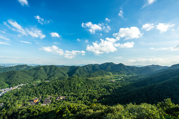 panorama of mountains