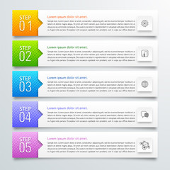 Banner and Label Design, Heading Element, Header, Vector Graphics