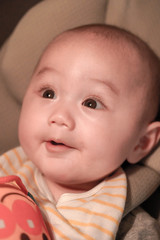 ハーフの赤ちゃん 6ヶ月