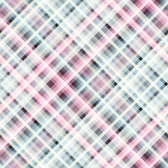 Seamless plaid background. Vector image in geometric style