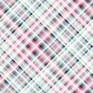 Seamless plaid background. Vector image in geometric style