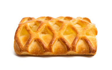 puff pastry isolated