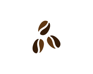 vector coffee beans template vector icon illustration design 
