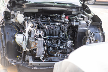 engine of car