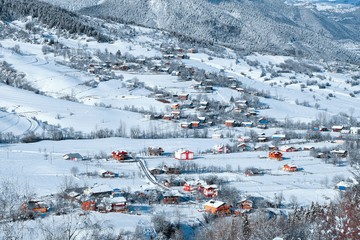 winter view karadeniz artvin savsat