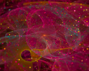 abstract fractal digital beautiful fantasy design