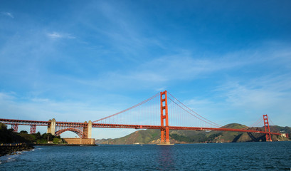 Golden Gate Bridge - the most internationally recognized symbols of San Francisco, California and the United States