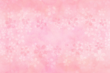 桜 花 春 水彩 背景