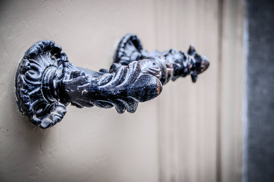 Door knobs and knockers in Ghent, Belgium