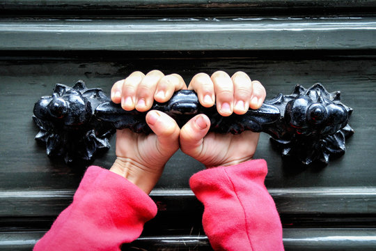 Door knobs and knockers in Ghent, Belgium