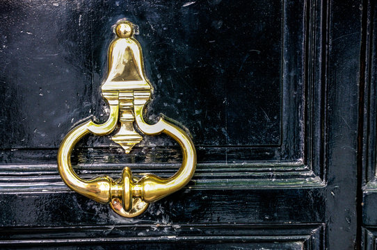 Door knobs and knockers in Ghent, Belgium
