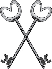 Masonic symbol of Treasurer for Blue Lodge Freemasonry