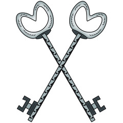 Masonic symbol of Treasurer for Blue Lodge Freemasonry