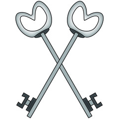 Masonic symbol of Treasurer for Blue Lodge Freemasonry