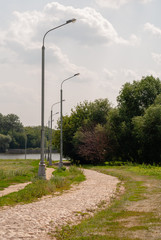 lamppost in the park