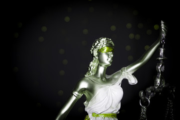 Fototapeta premium Goddess of justice representative of the law