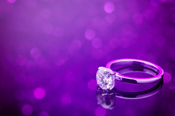 Jewelry Diamond Ring Background